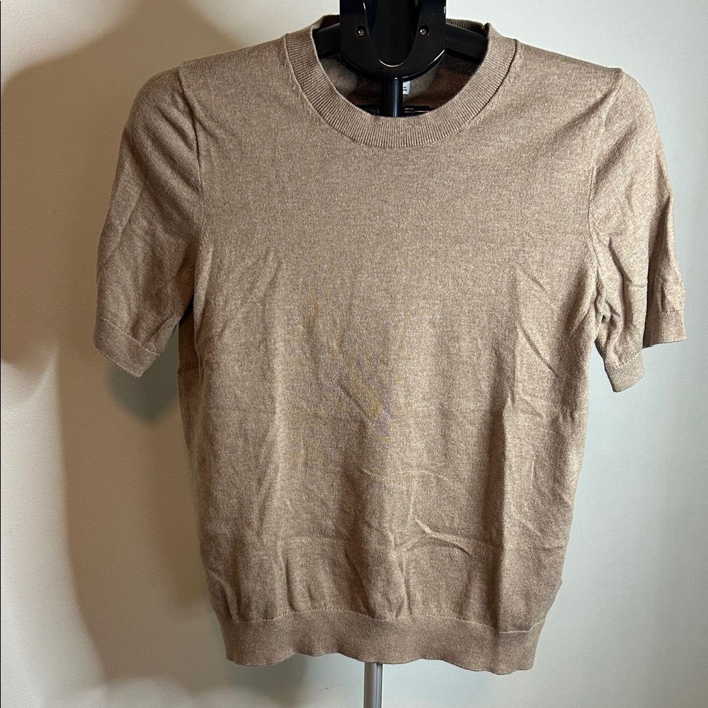 J. Crew Beige Knit Top